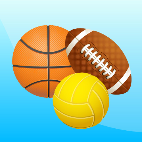 football-basketball-volleyball